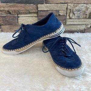 Coach Parson Suede Leather Sneakers